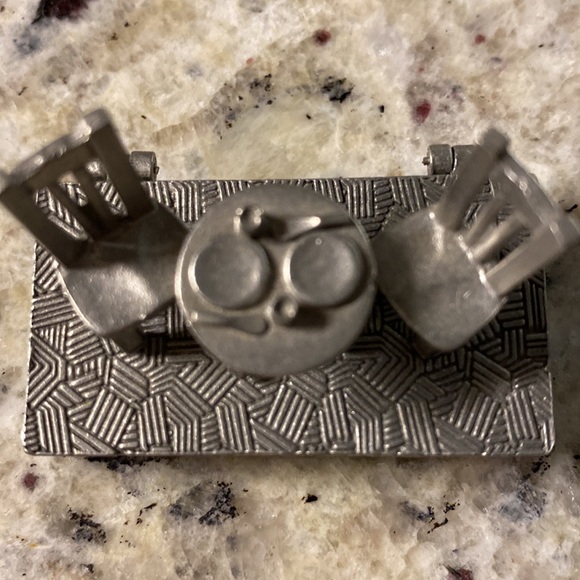 Pewter "Lunch Box" Keepsake Box by Clift - Made In USA - - Picture 7 of 7